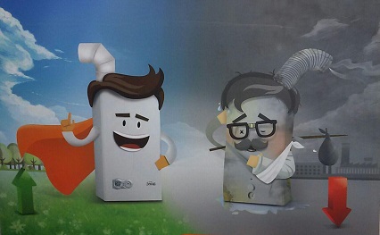 طرح تعویض پکیج نو با کهنه